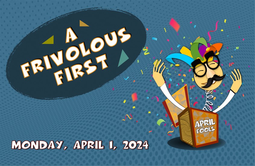 No joke! Use the coupon code APRIL1 to save 40% on tickets for our “A Frivolous First” concert on April 1.