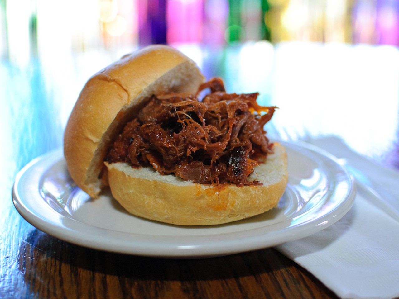 Gladstone's secret recipe for their delicious pulled pork? It's hickory smoked for eleven hours, coated with a special Gladstone's rib rub and hand-pulled.