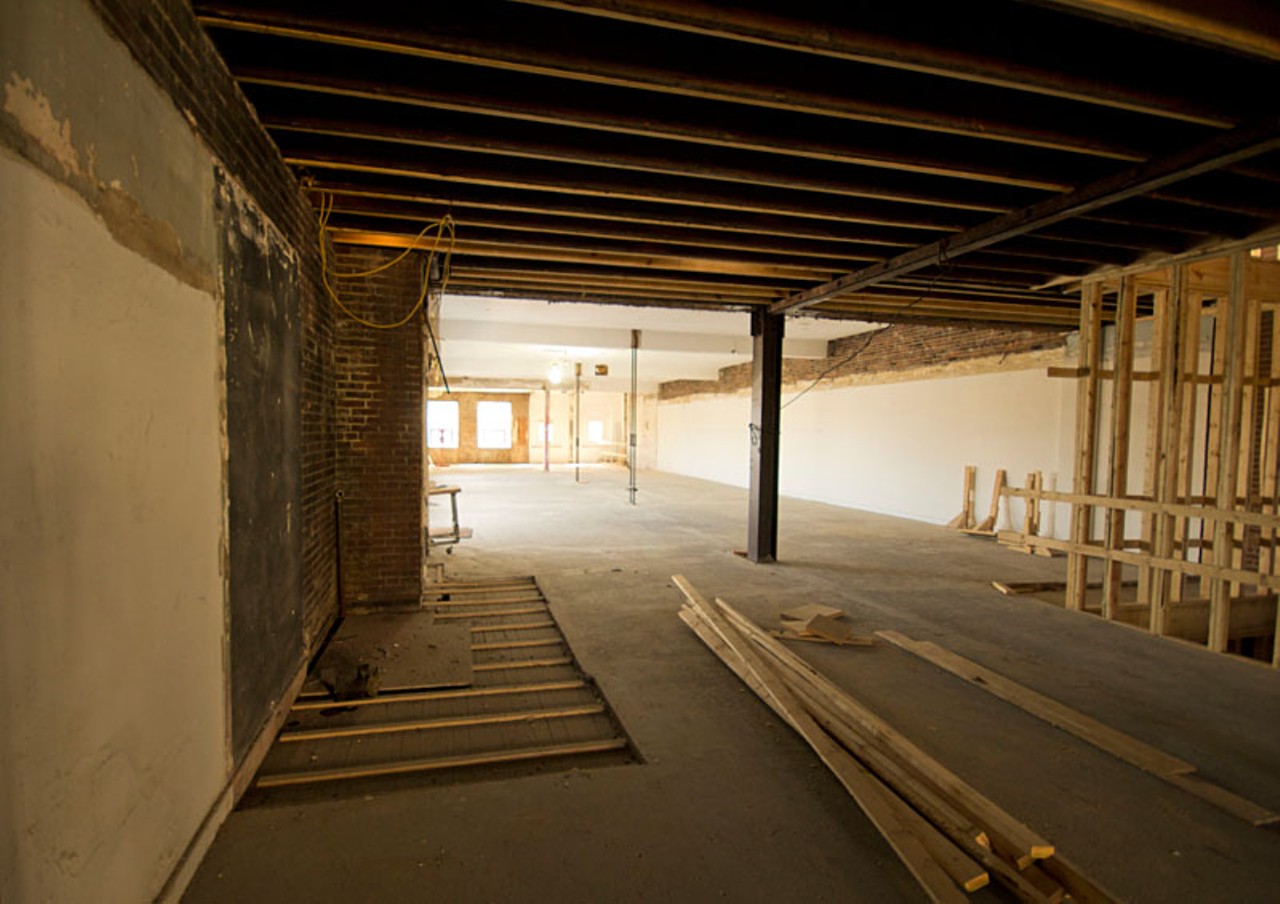 The studios and editing stations will be on the building's second floor.