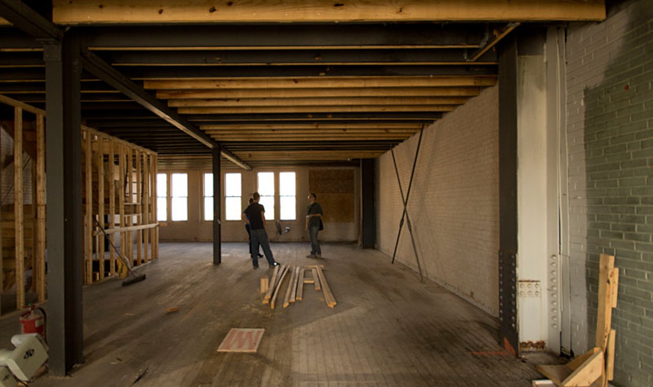The third and fourth floors of the new Weir Center will house the KDHX offices.