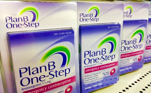 Boxes of Plan B One-Step