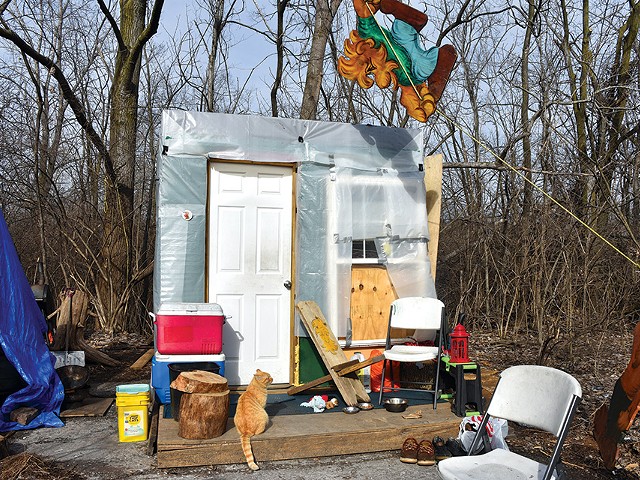 After an East St. Louis Homeless Camp Is Evicted, the ‘Houseless’ Seek a Home of Their Own