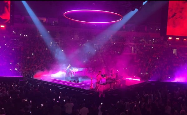 Alicia Keys brought it to the Enterprise Center on Friday.