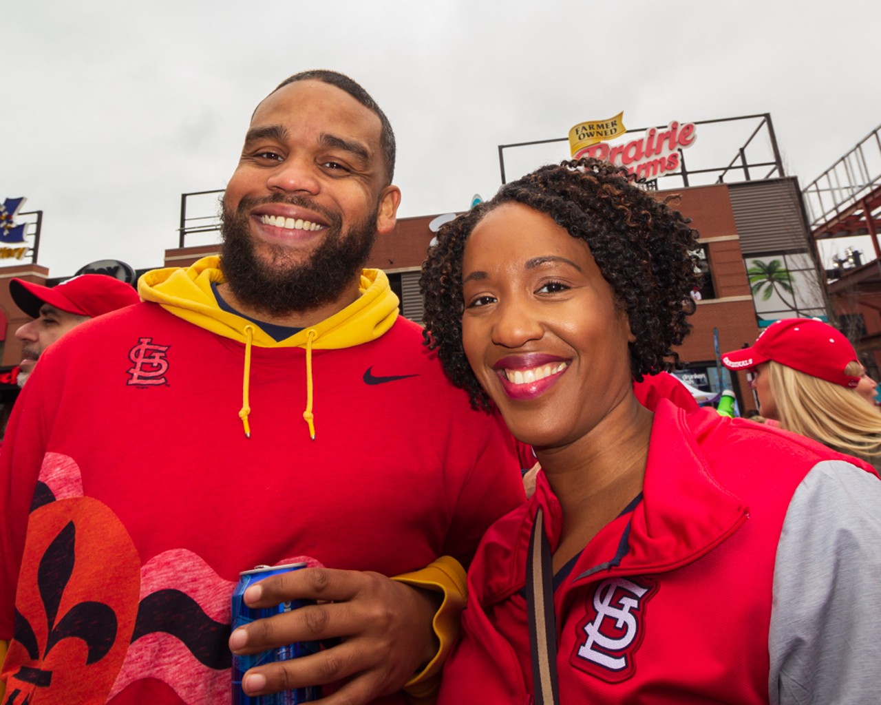 All of the Happy People We Saw at the Cardinals' Home Opener