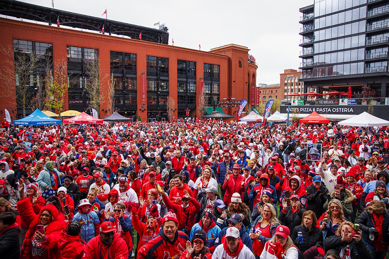 All the Cardinals Fans We Saw Having a Blast on Opening Day