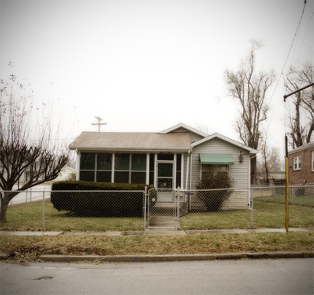 House where Miles Davis was born. Alton, Illinois.