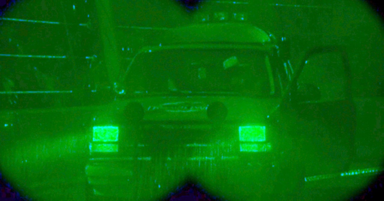 Tim's night vision gives us a new (literal) perspective on the action and reinforces the geography of the scene, something that doesn't ever happen in Transformers.