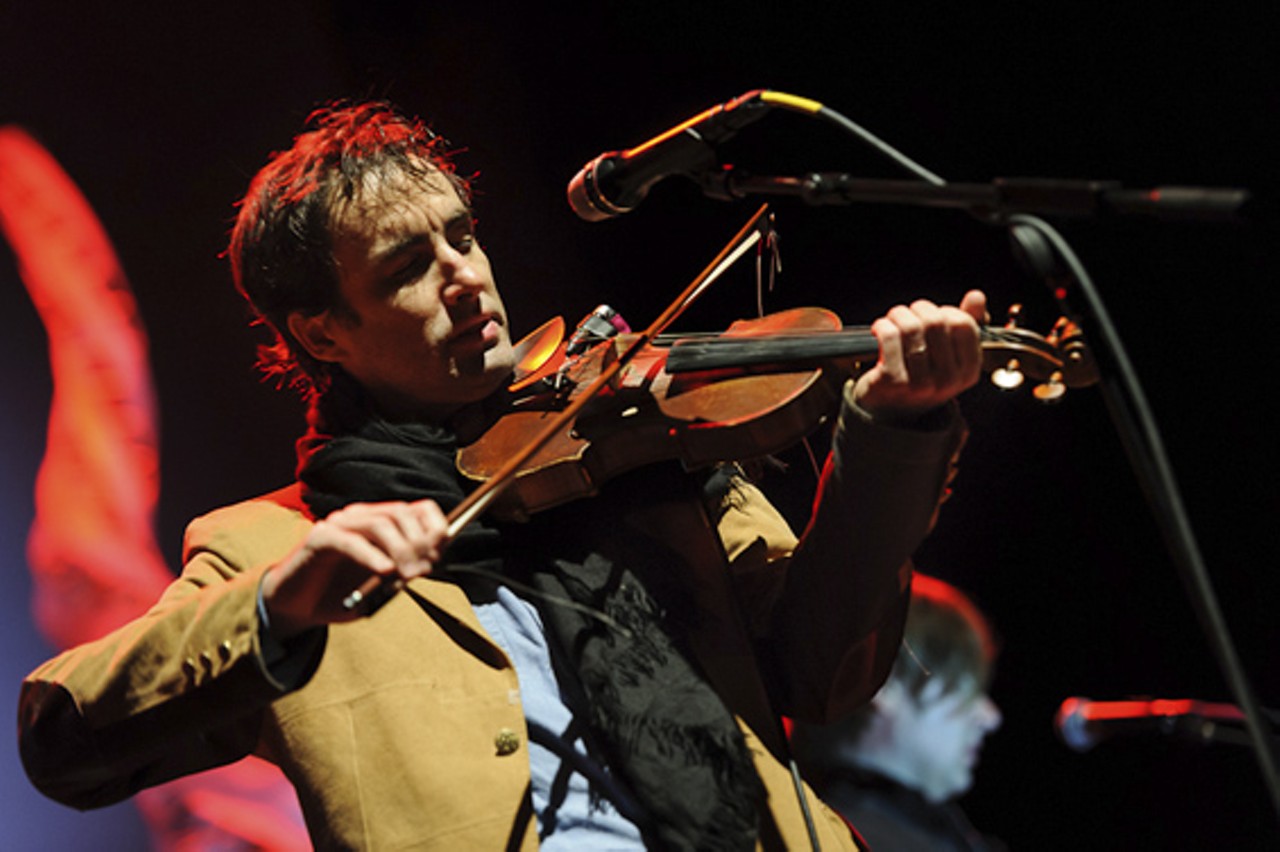 Andrew Bird performing at The Pageant.
