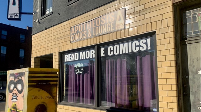 Apotheosis Comics & Lounge has quietly closed its doors.