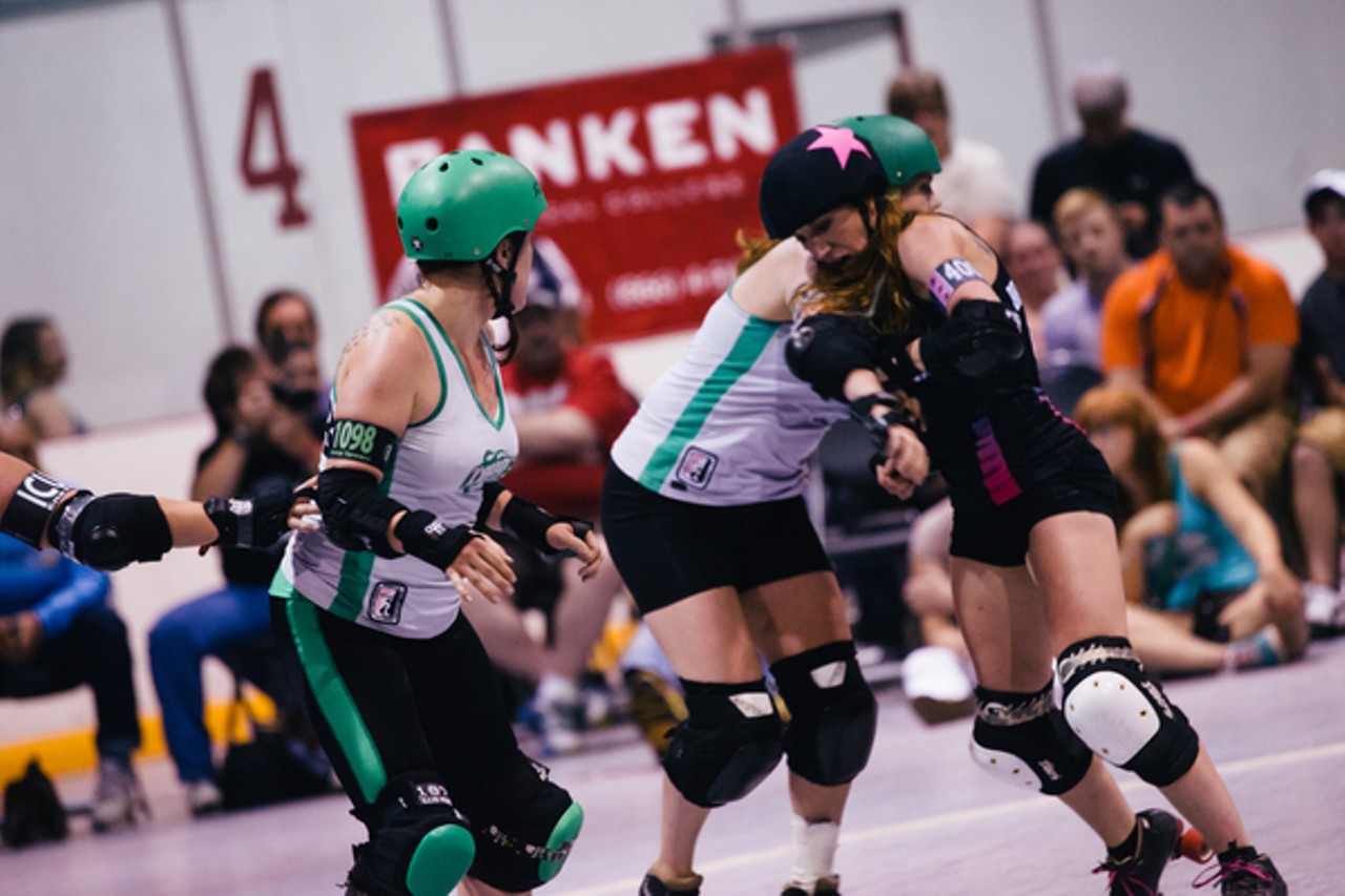 Arch Rival Roller Girls Rumble in Queeny Park