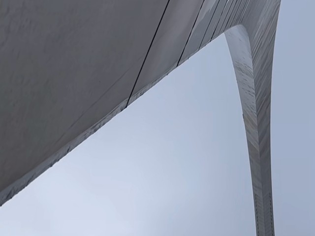 VIDEO: Snow Melting Off the Gateway Arch Creates Cool Waterfall