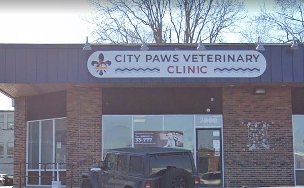 The City Paws Veterinary Clinic in Southwest Garden.