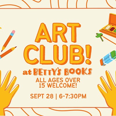 Art Club at Betty's Books