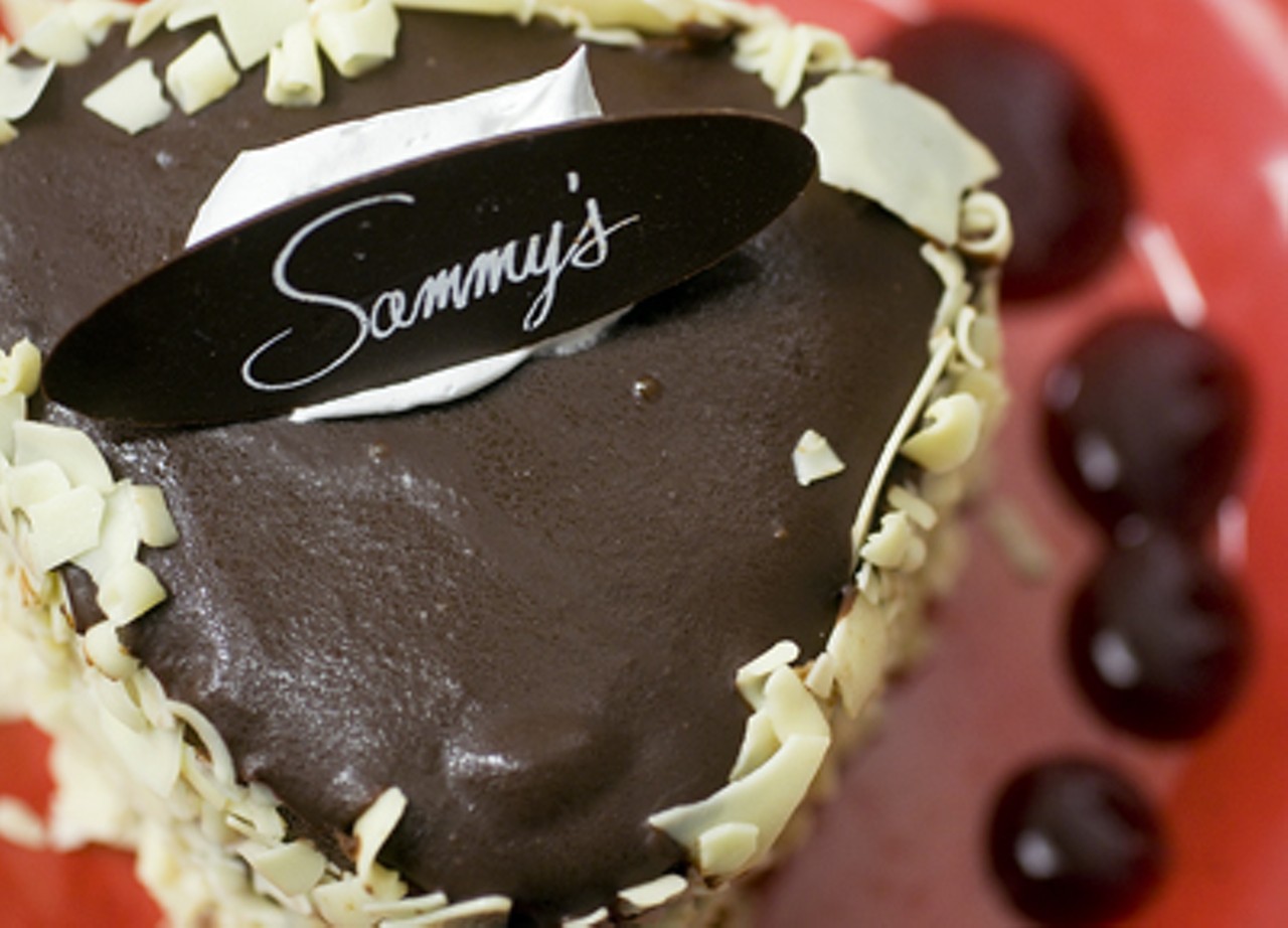 Sammy&rsquo;s ultimate chocolate blackout cake.