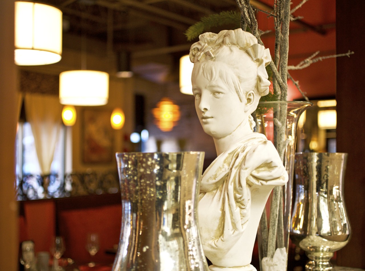 Another example of Beth&rsquo;s style that comes through in the restaurant&rsquo;s d&eacute;cor.