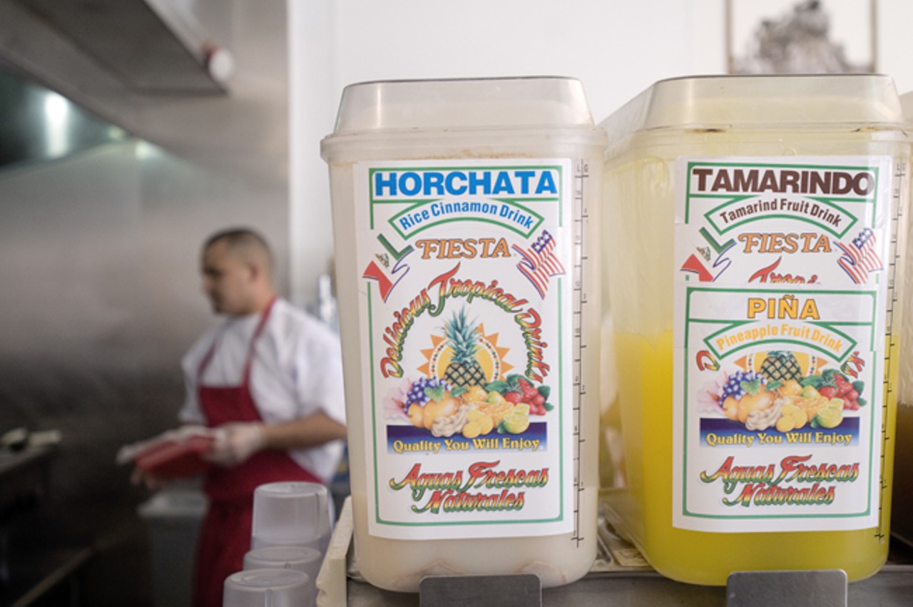 Aquas Frescas Naturales.Read "Taco the Town: Taqueria el Jalape&ntilde;o scores another point for north county in the geographical battle for local Mexican restaurant supremacy" by Ian Froeb.