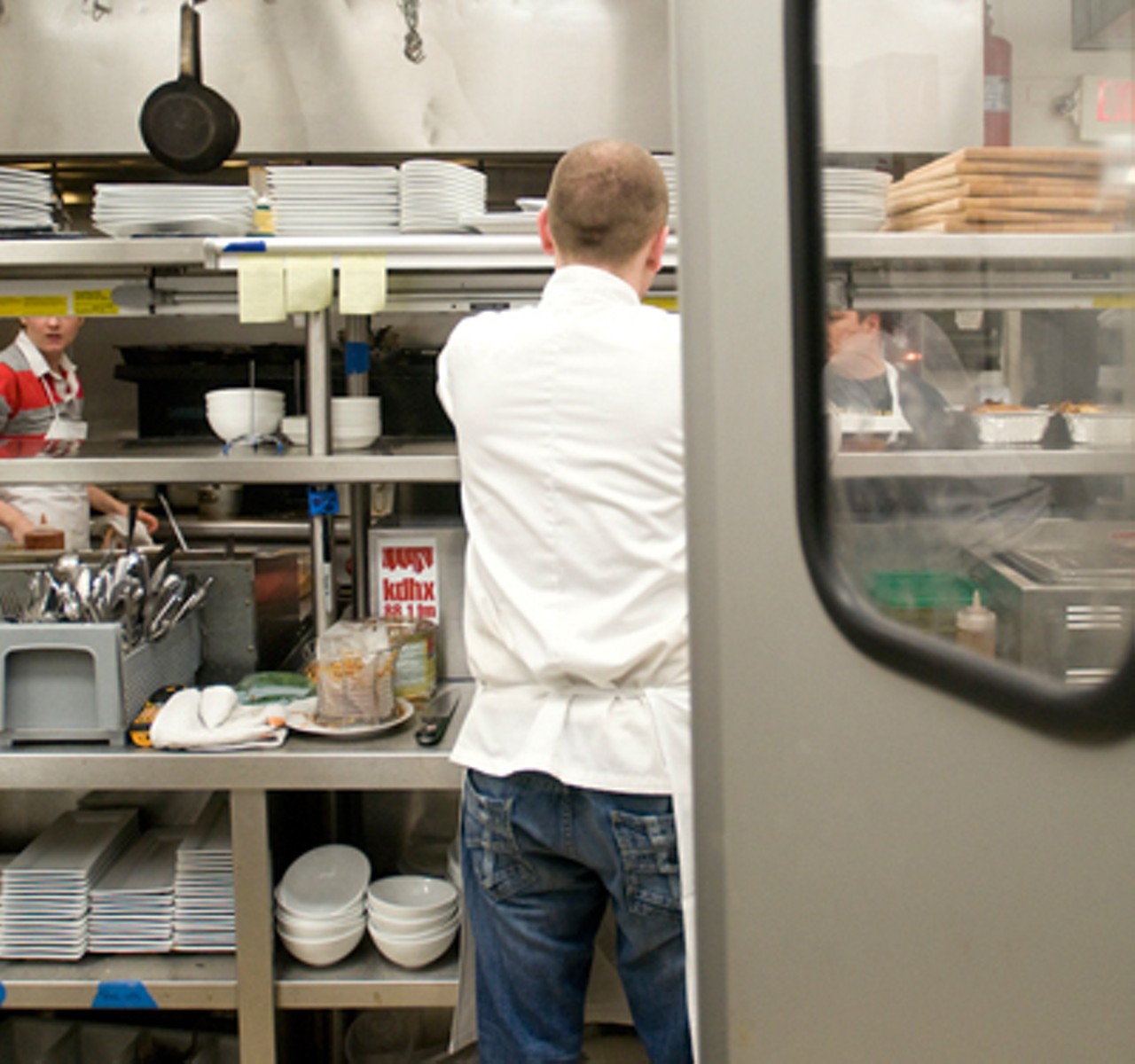 A look inside the kitchen...Read Ian Froeb's review: "Quack Quack: The Shaved Duck reinvented &mdash; and hotter than before."