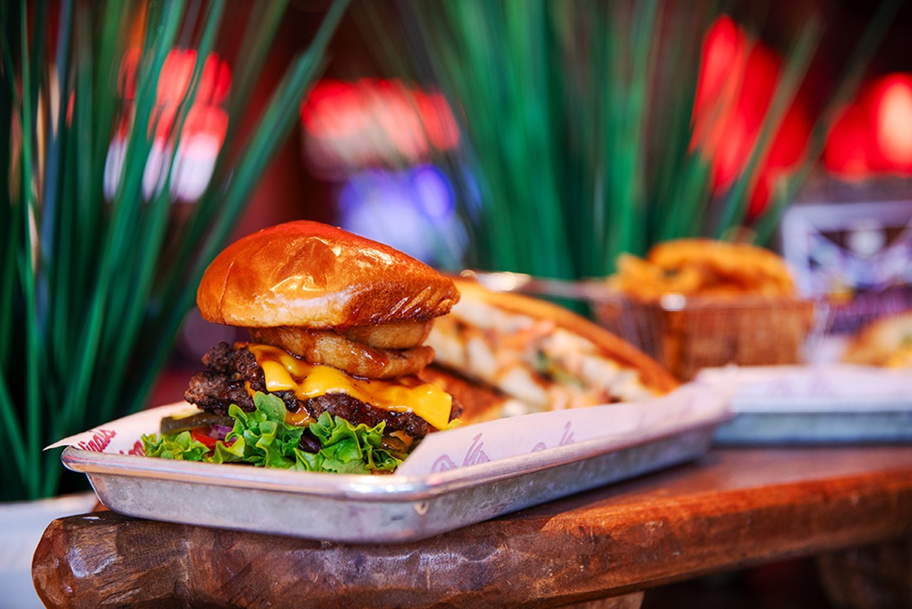 Another new menu at Cardinals Nation for 2024: the Bootlegger Burger.