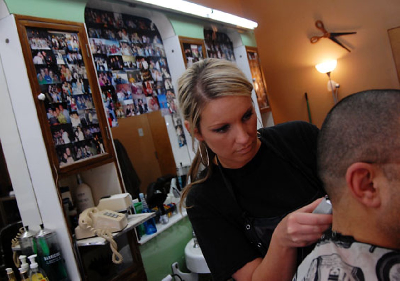 Wyoming Barber Shop.