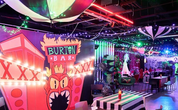 Burton Bar, a Beeetlejuice-themed speakeasy, will pop up in Utopia Studios from October 4 through Halloween.