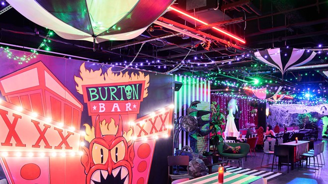 Burton Bar, a Beeetlejuice-themed speakeasy, will pop up in Utopia Studios from October 4 through Halloween.