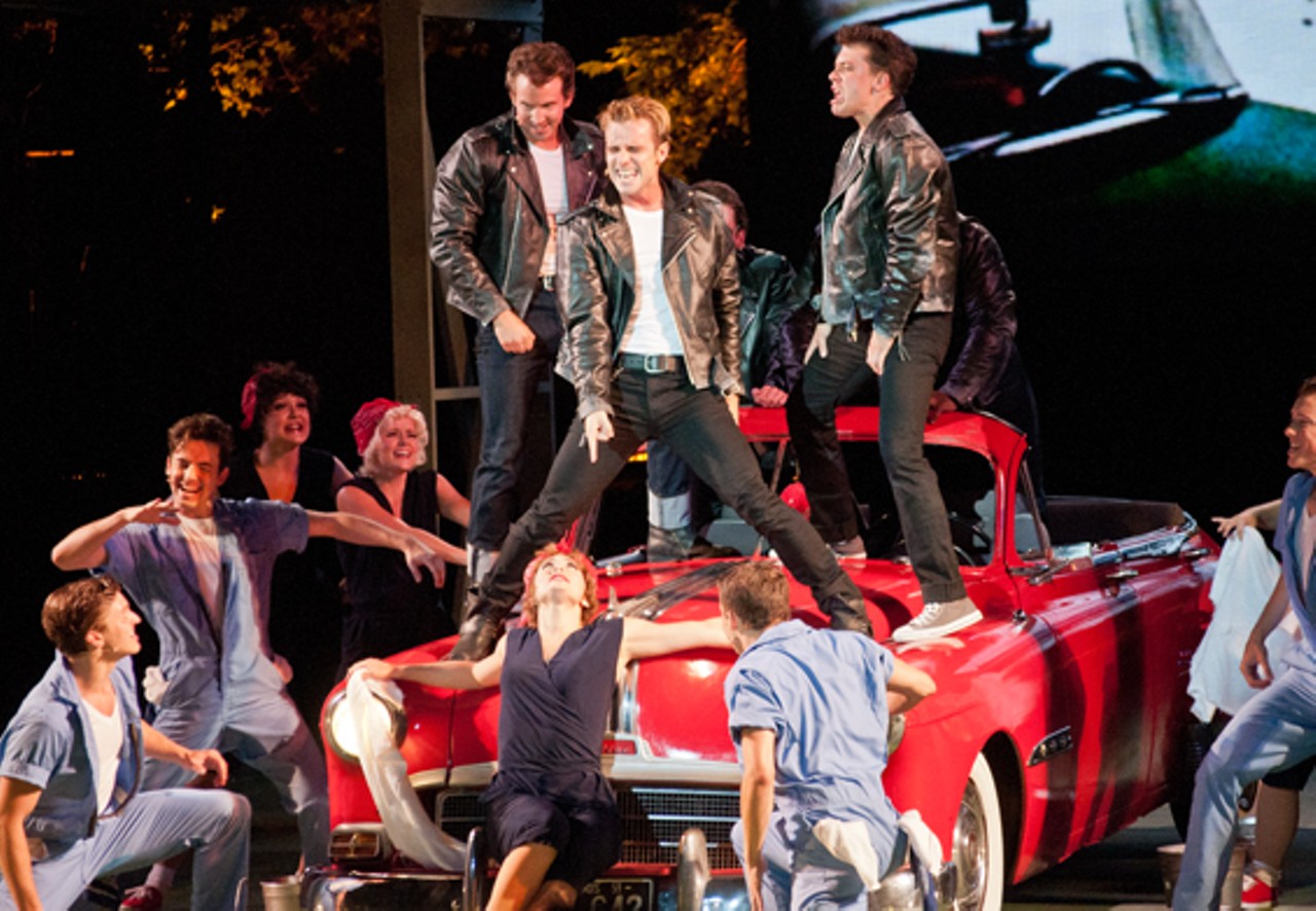 Behind the Scenes of 'Grease' at the Muny in Forest Park