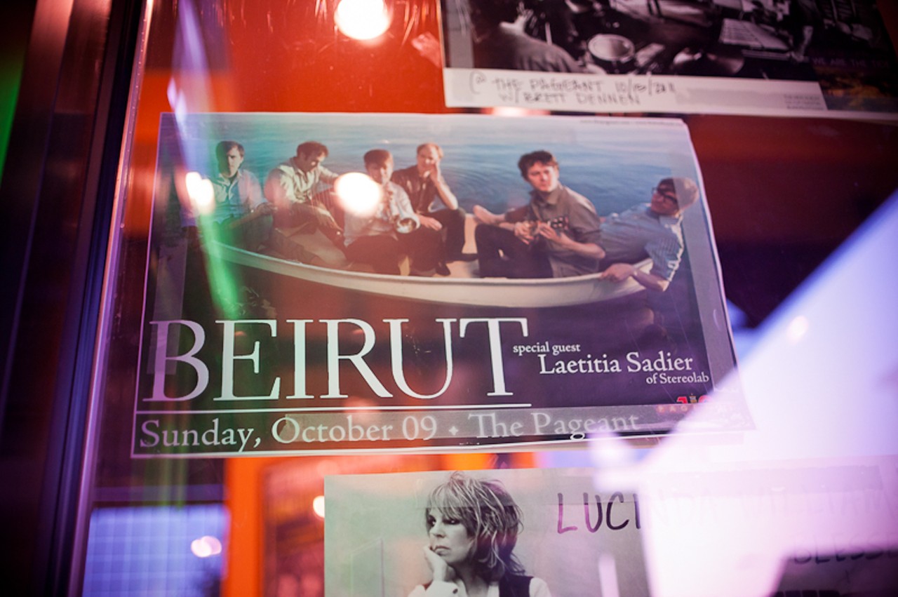 Beirut&rsquo;s less-handmade tour poster.