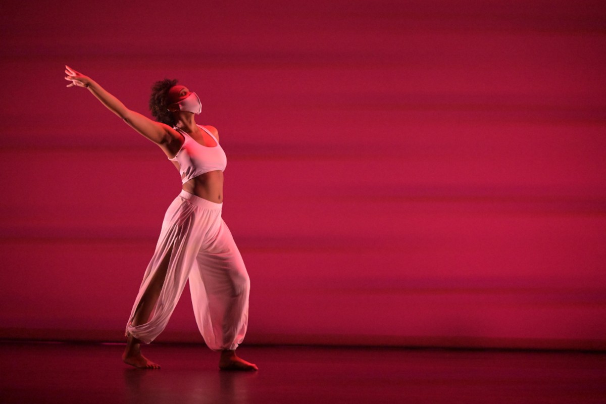 Amara Arts dancer Samantha Madison performs.