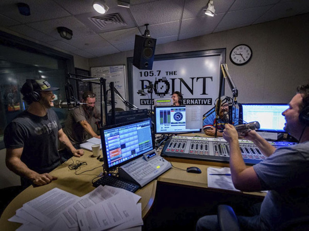 105.7 the Point: Its morning show was voted No. 1.