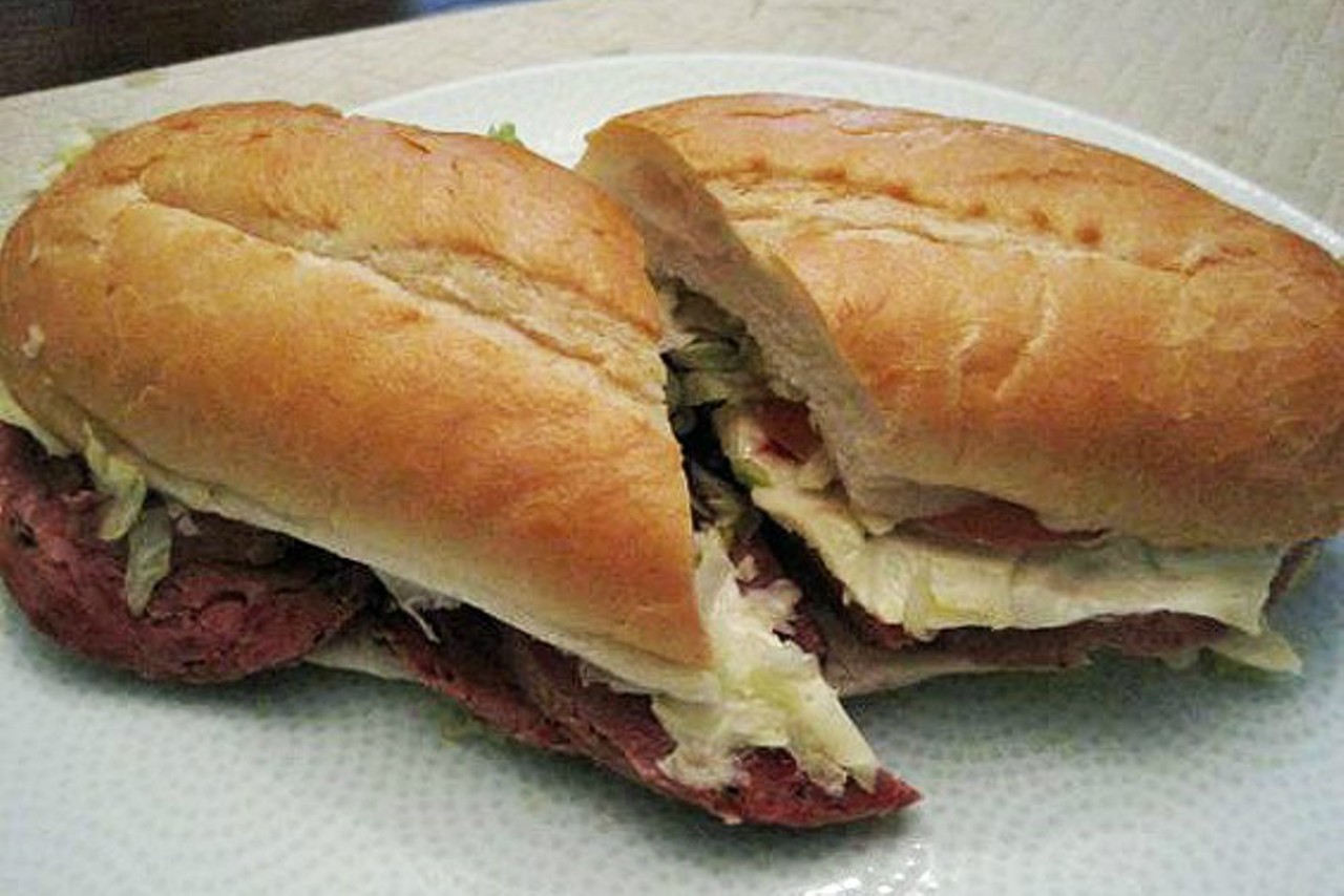 Best St. Louis Sandwich
The Hot Salami and Roast Beef from Gioia&#146;s Deli
multiple locations including 1934 Macklind Avenue, 314-776-9410
By this time, everyone in St. Louis knows the glory of Gioia&#146;s Deli&#146;s hot salami. Heck, the decadent meaty wonder has a following even outside of our fair city considering that the restaurant won a James Beard America&#146;s Classics award in 2017. It&#146;s no wonder people are so enamored; the fatty, peppery, garlic-laden beef and pork sausage is an utter masterpiece so perfect, you wonder how anything but a little mustard and some crusty bread could make it better. Then, you have the hot salami and roast beef sandwich, which pairs the salami with thinly-shaved roast beef and gooey, Provel-covered garlic bread. The &#147;goosh&#148; from the buttery cheese bread smothers the beef and salami, wrapping them in creamy magnificence. It sounds like too much of a good thing, and it is. And that&#146;s not a bad thing.
Photo credit: Ian Froeb