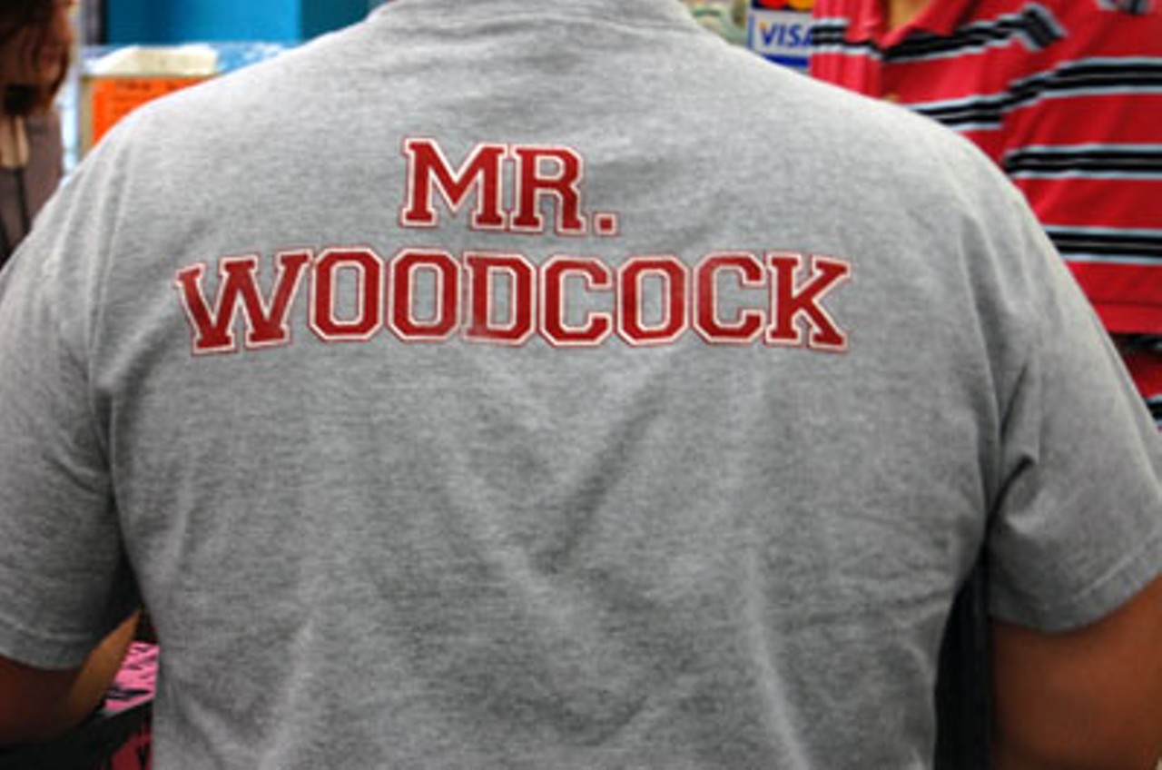 A Billy Bob fan. With this shirt for  for the Billy Bob Thornton-Sean William Scott comedy, Mr. Woodcock.