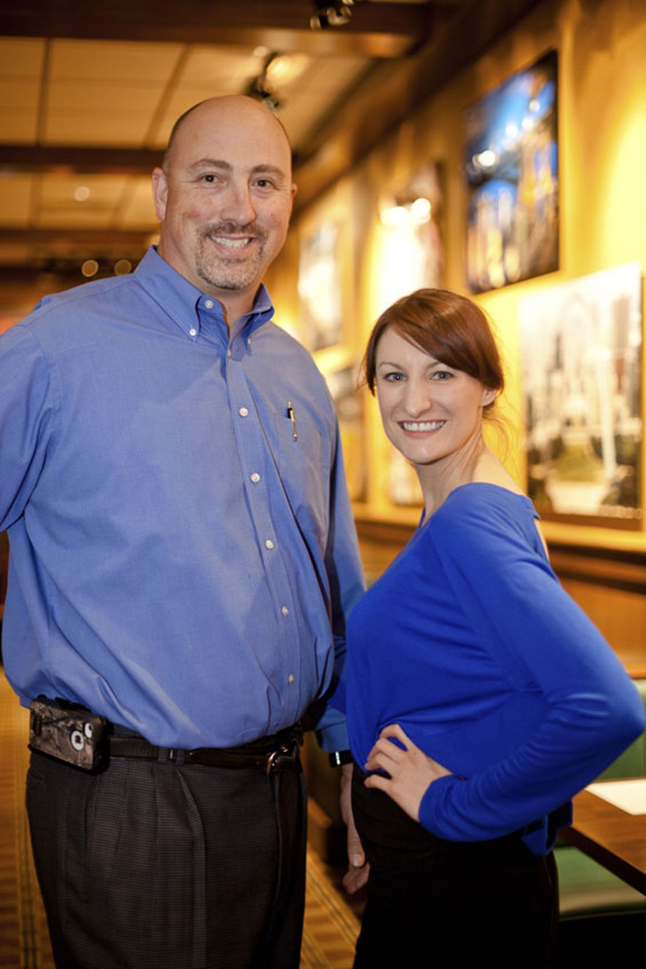 Byron Wofford, Operating Partner and Erika Haase, the Assistant General Manager.