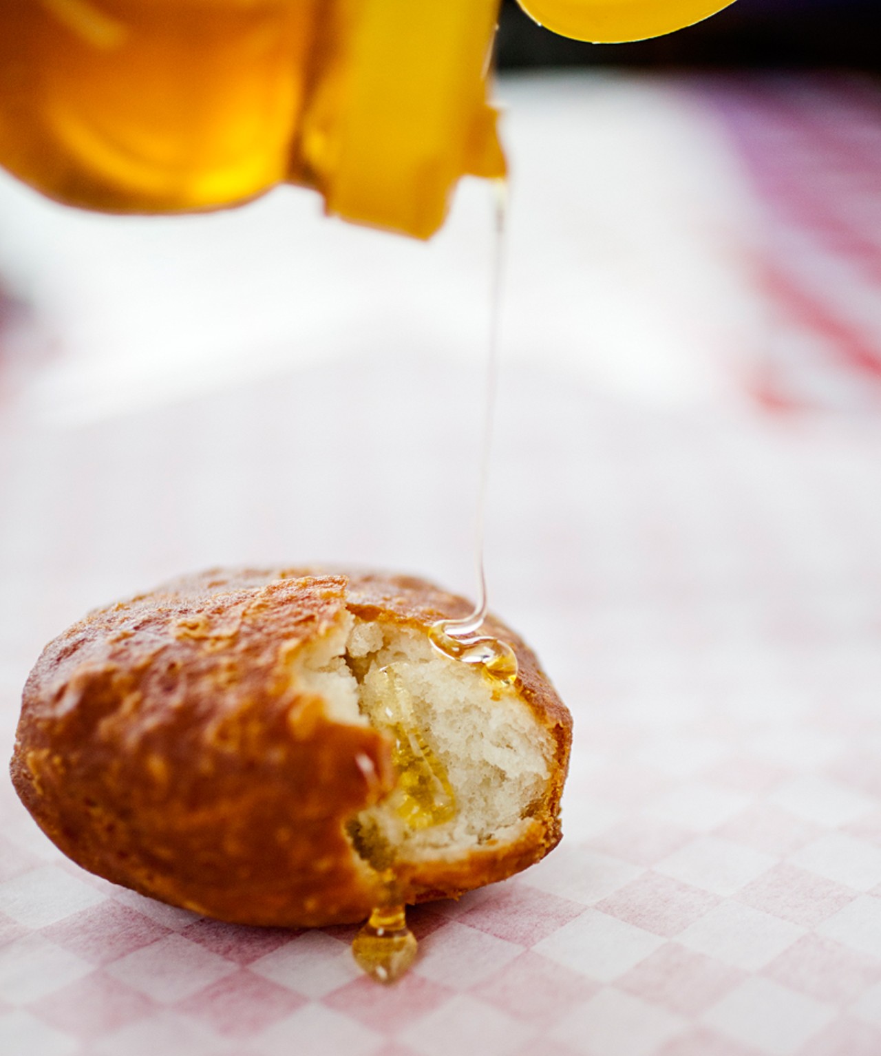 On the sweet side, try a fried biscuit with honey for a treat.