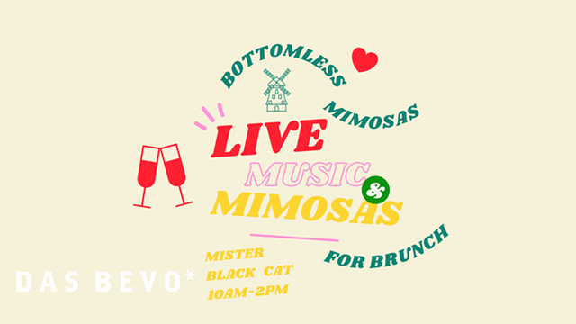 Bottomless Mimosas Brunch and Live Music with Mister Blackcat