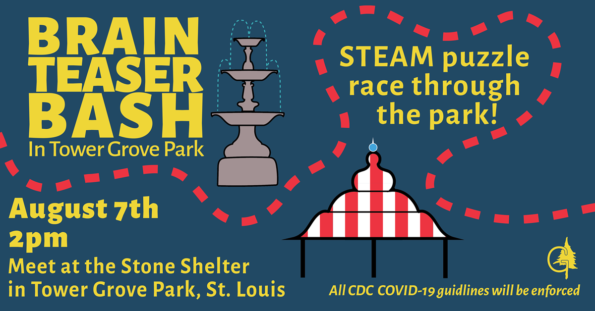 Join us for a STEAM puzzle race through the park!