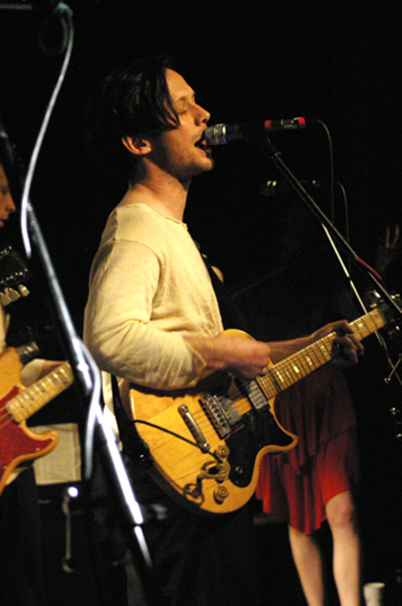 British Sea Power is fronted by Yan Wilkinson (shown) and his brother Hamilton Wilkinson (not pictured).