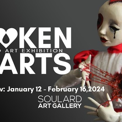 Broken Hearts - a juried art exhibit