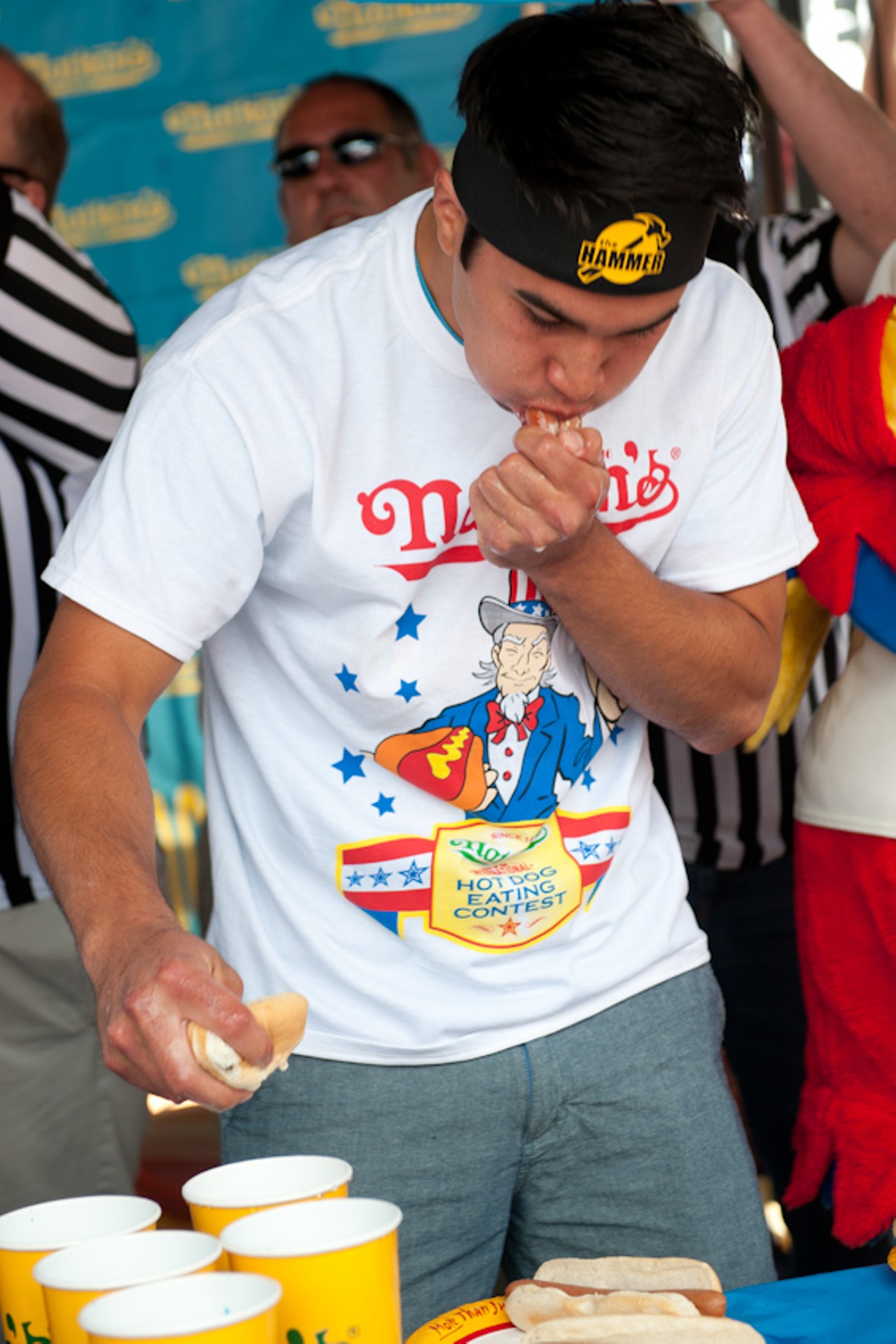 Busch Stadium Hosts Nathan's Famous Hot Dog-Eating Contest