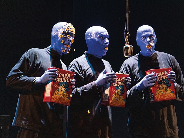 The Blue Man Group will host a kids' night this Thursday as part of its run at the Fox.