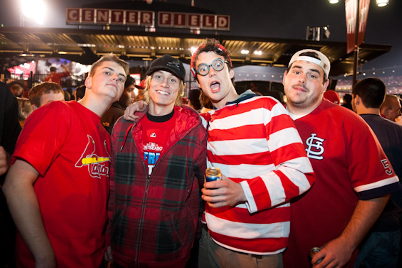 Cardinals Fans Celebrate World Series Victory