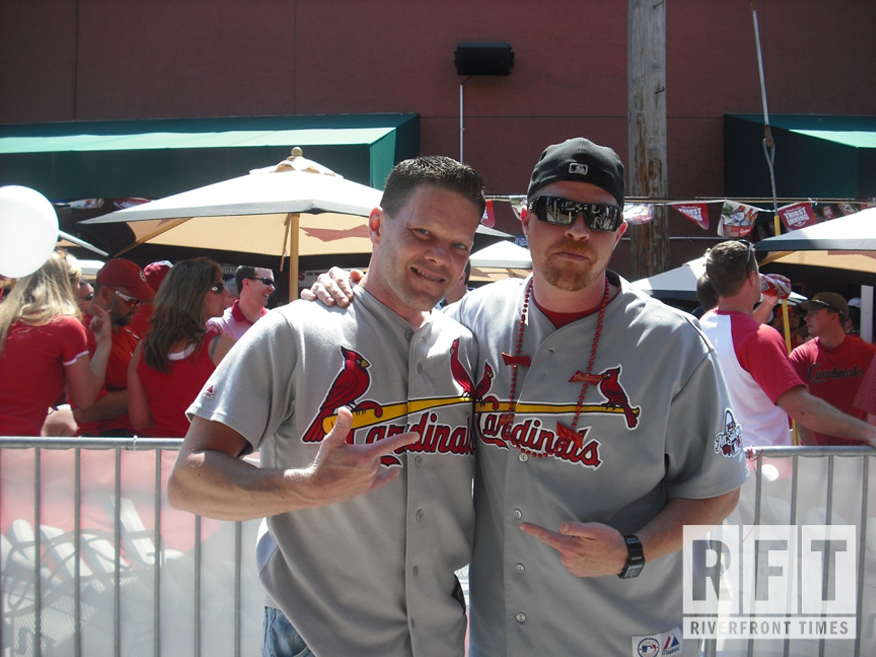 Cardinals Opening Day at Hot Shots by the Stadium