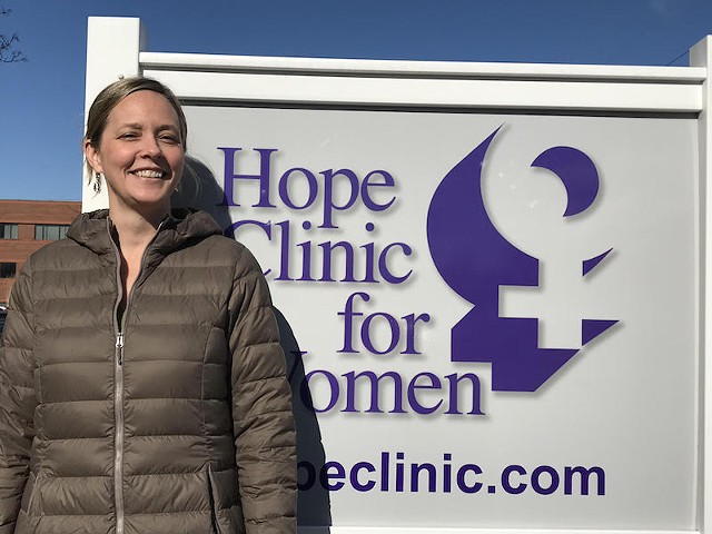 Dr. Erin King is the executive director of Hope Clinic for Women in Granite City, Illinois.
