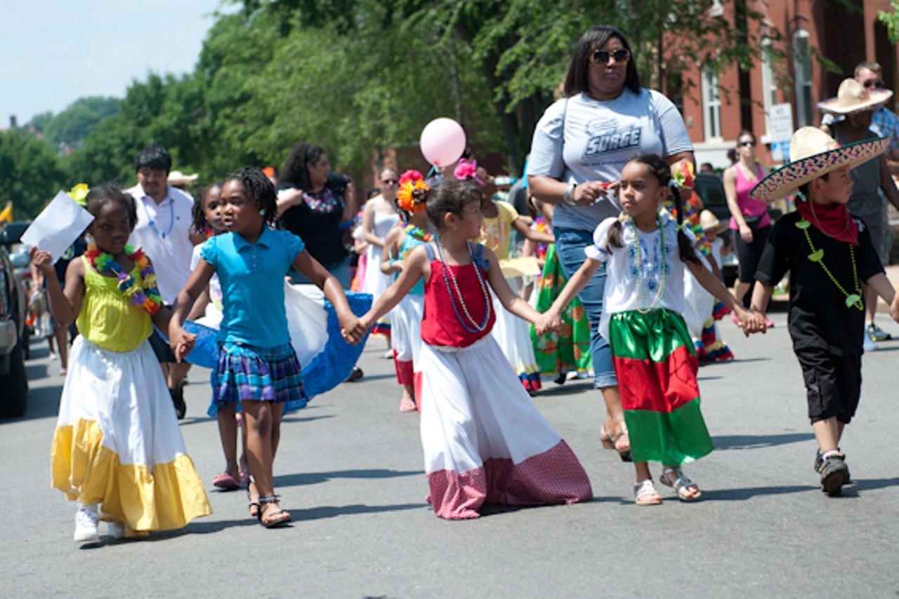 Scenes from the People's Joy Parade which took place on Cherokee Street on Cinco de Mayo.