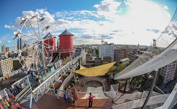 Party on the roof of the City Museum? Don't mind if we do.