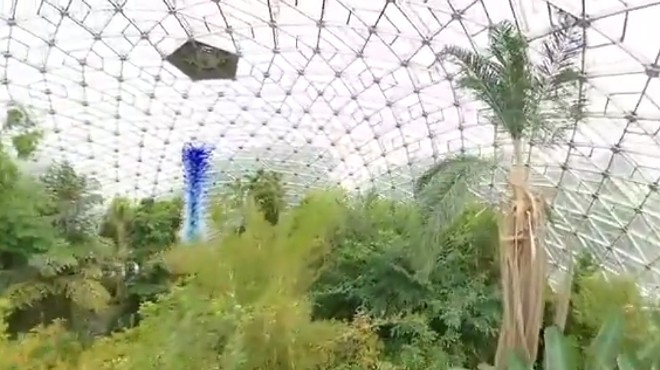 VIDEO: Drone Footage of the Climatron at the Missouri Botanical Garden