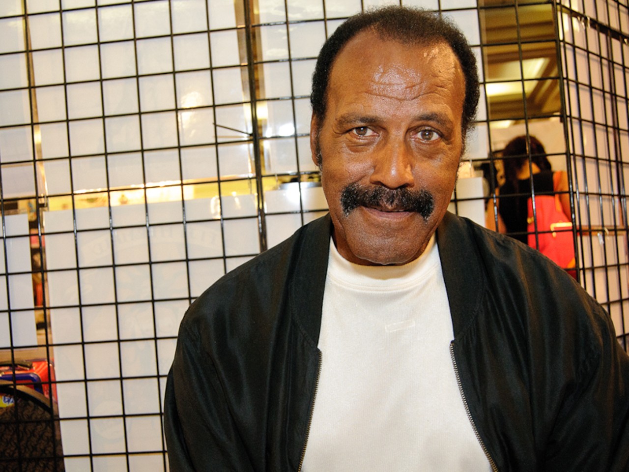 Fred "The Hammer" Williamson, while also known as a professional football player, was more well-known at Con-Tamination for his roles in films like 1973's Black Caesar.
