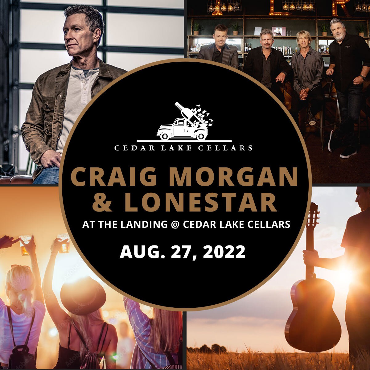 Don't miss this exclusive country music event with iconic artists, Craig Morgan and Lonestar.