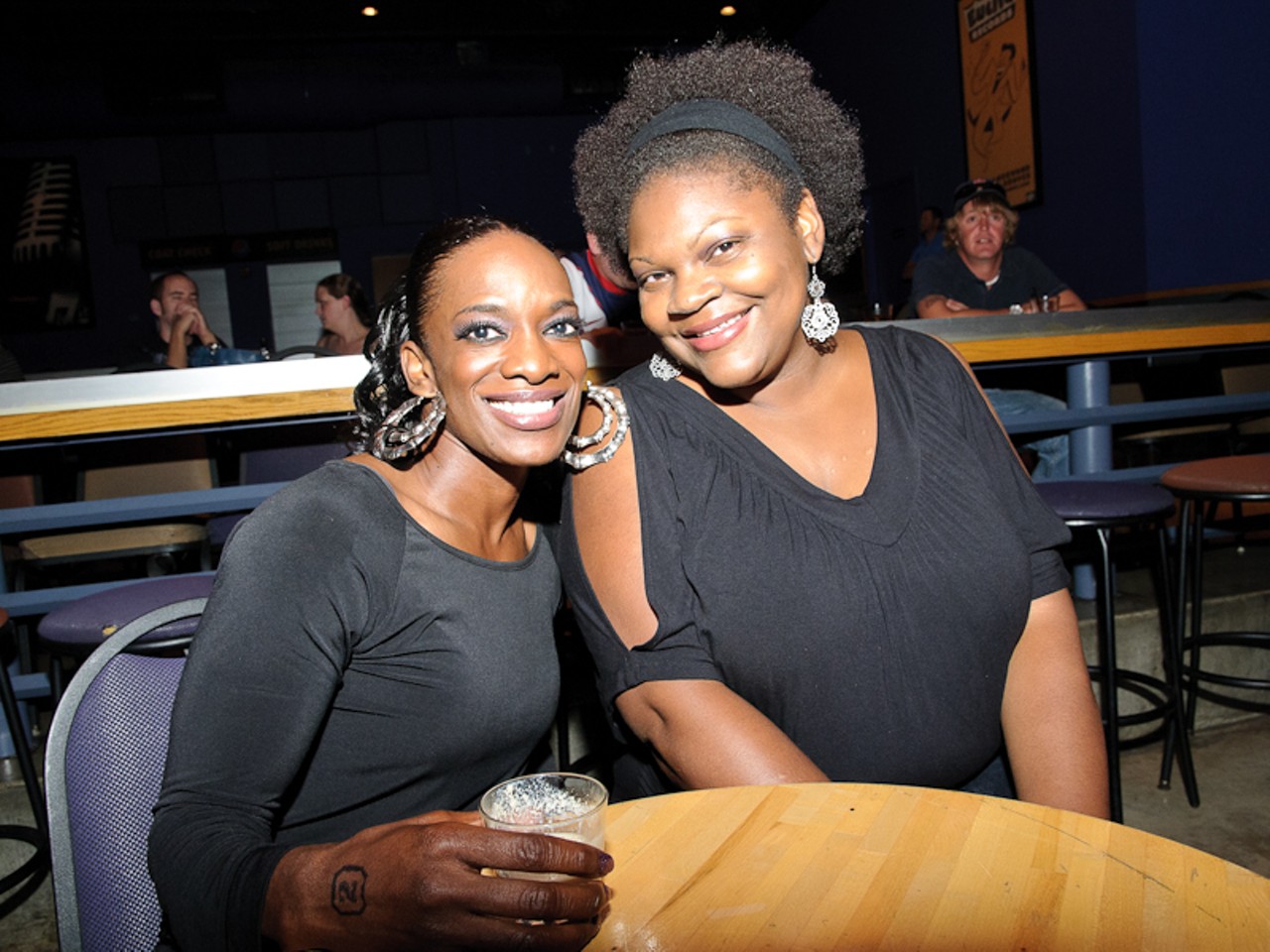 Michelle Scott and Niki Bridges were there for the classics, such as "Insane in the Membrane."