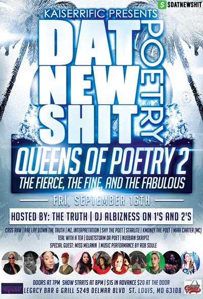 Dat New Shit Poetry: Queens Of Poetry 2 The Fierce, The Fine And The Fabulous