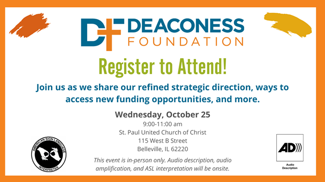 Deaconess Foundation Refined Strategy & Funding Public Meeting